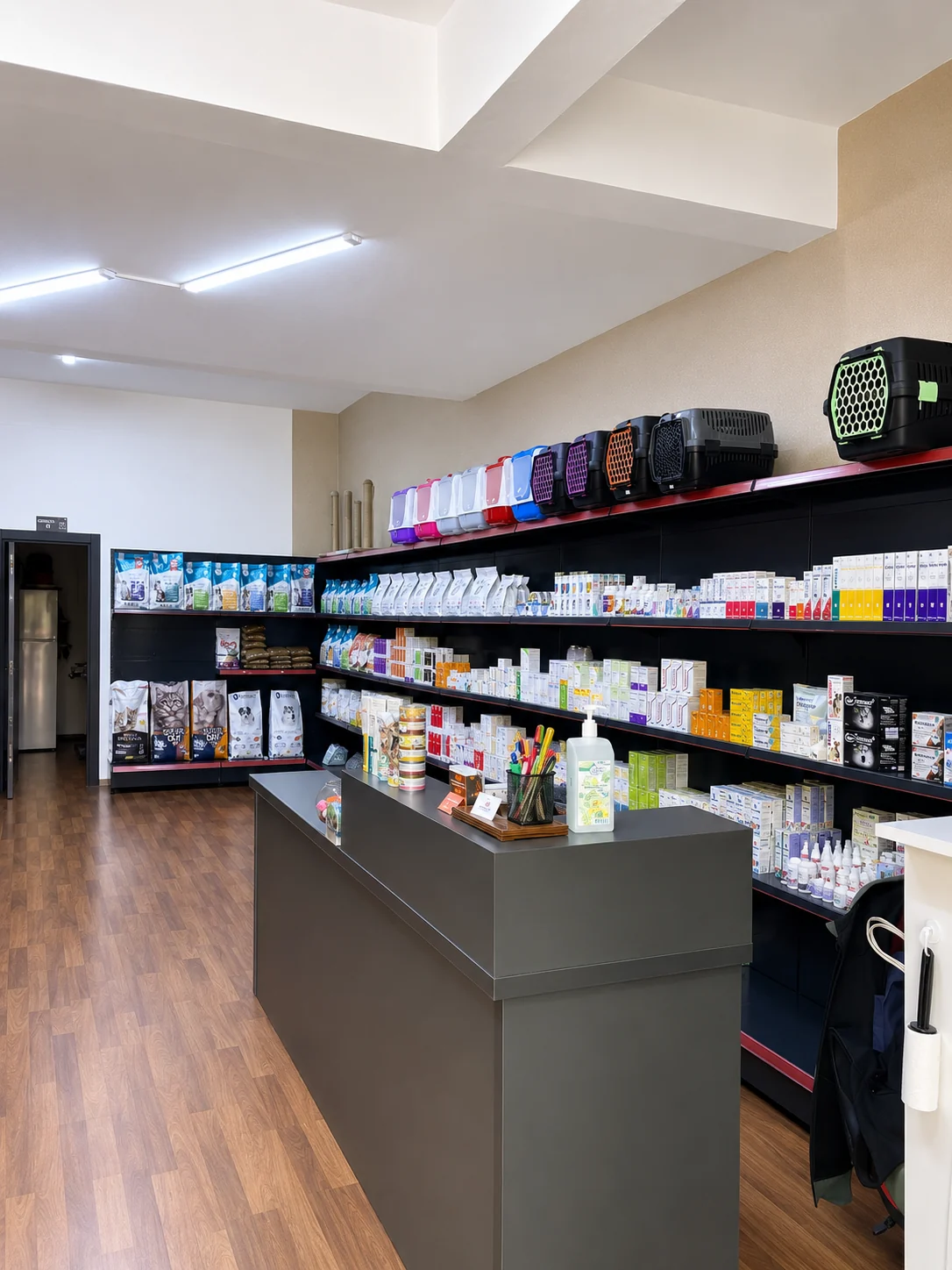 VetEkspress Veteriner Kliniği bekleme ve karşılama alanı